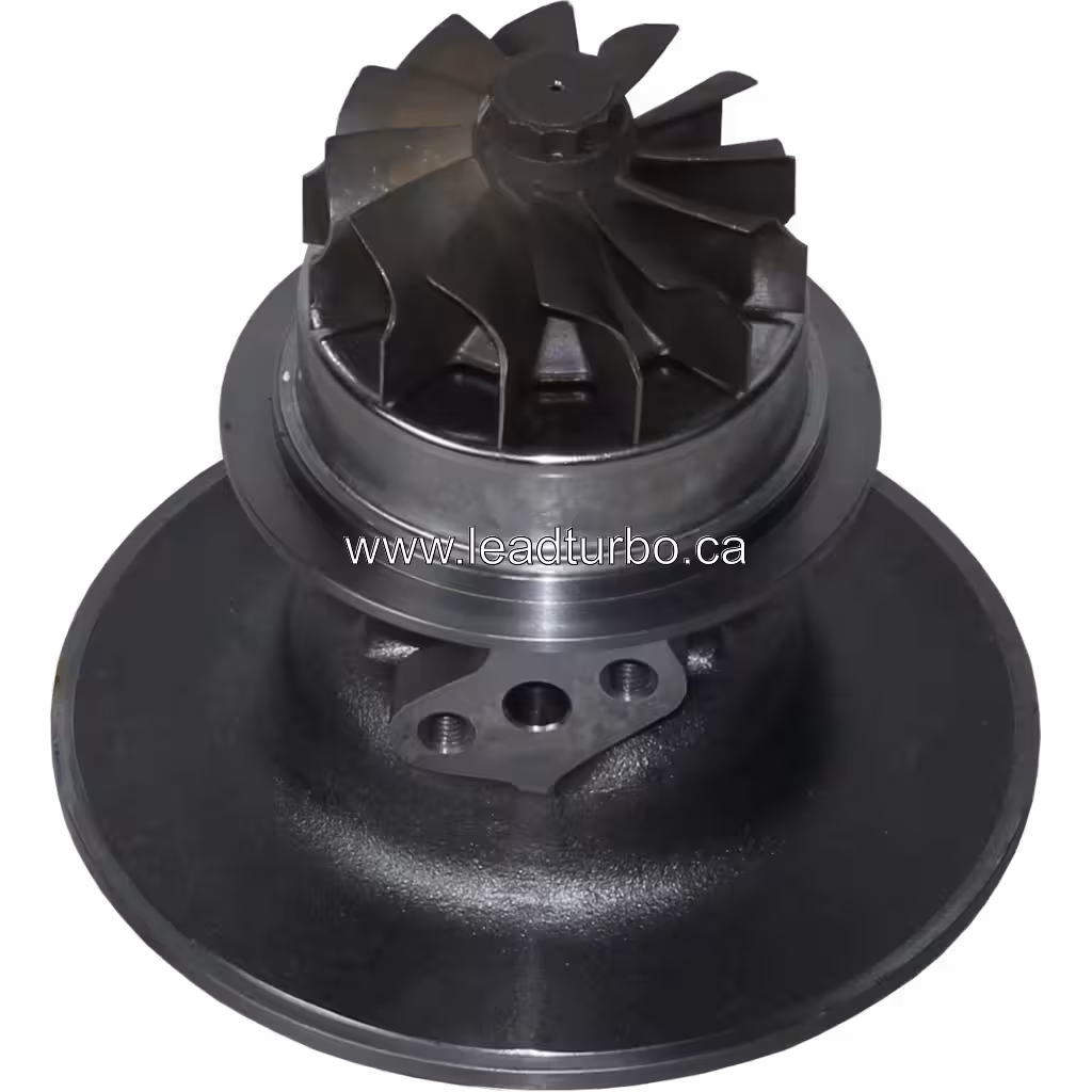 Core turbosprężarki 3545491 H3B do silnika MAN D2842LX bottom 45 degree view