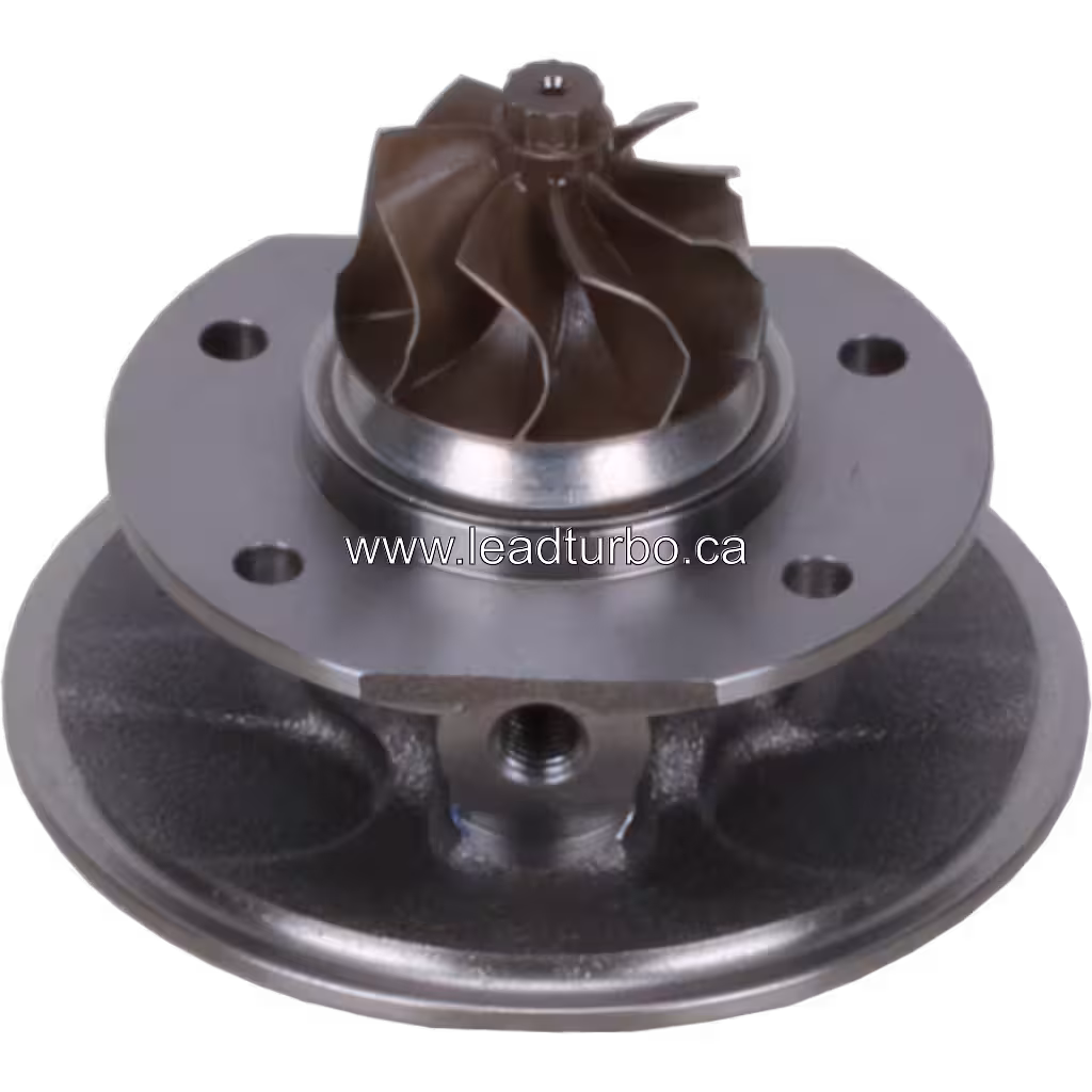 Core turbosprężarki GT17 GT22 822158-0002 do JIANGLING bottom 45 degree view
