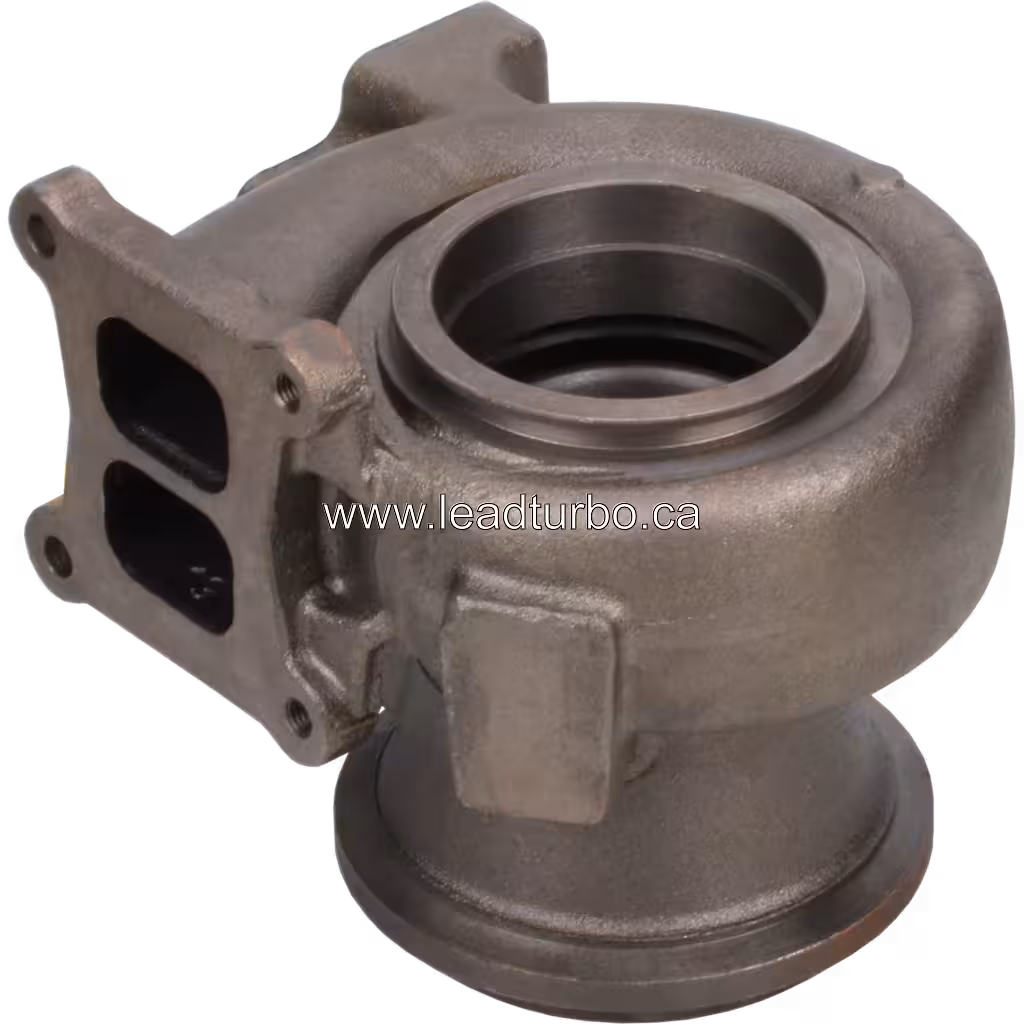 Корпус турбіни для Cummins ISM/QSM11 (Післяринкова) bottom 45 degree view