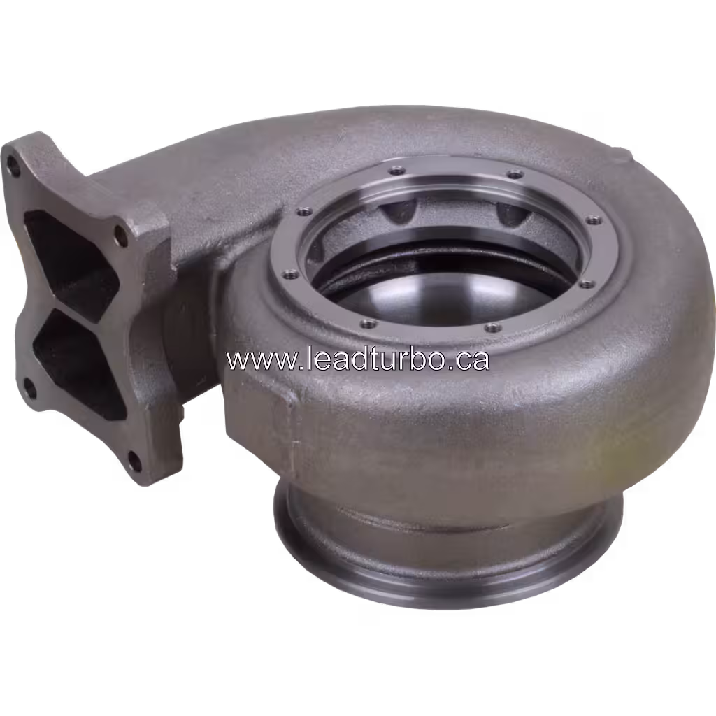 Корпус турбіни для Cummins QST30 TIER 2 G5 (заміна) bottom 45 degree view
