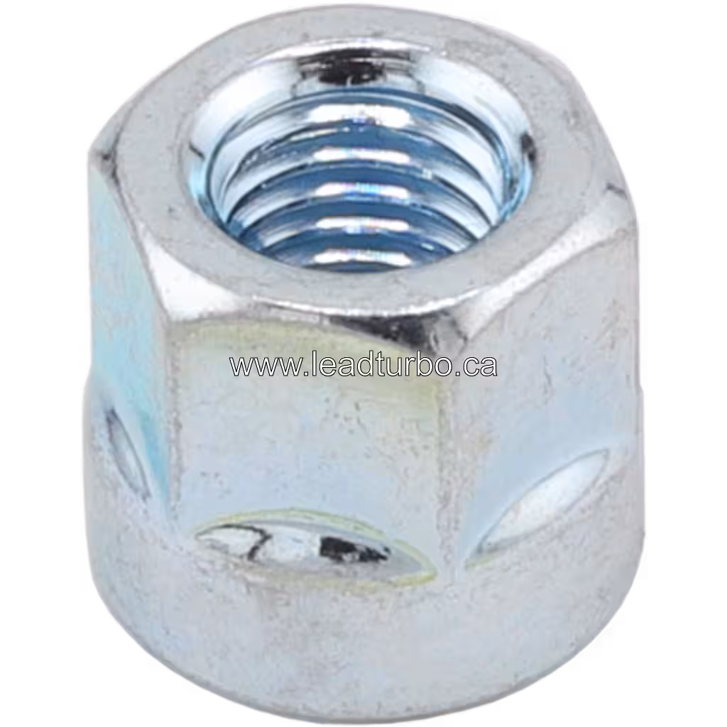 Dreianblick der J96 Shaft Nut mit ovalen Vertiefungen