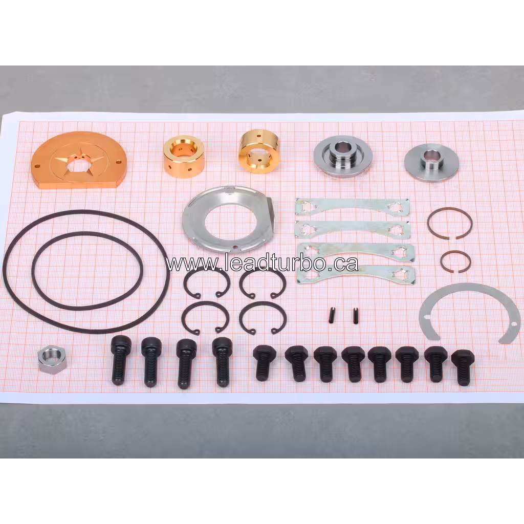 Kit de réparation turbo HX83 2838541 RK pour Cummins QSK38 45 degree view