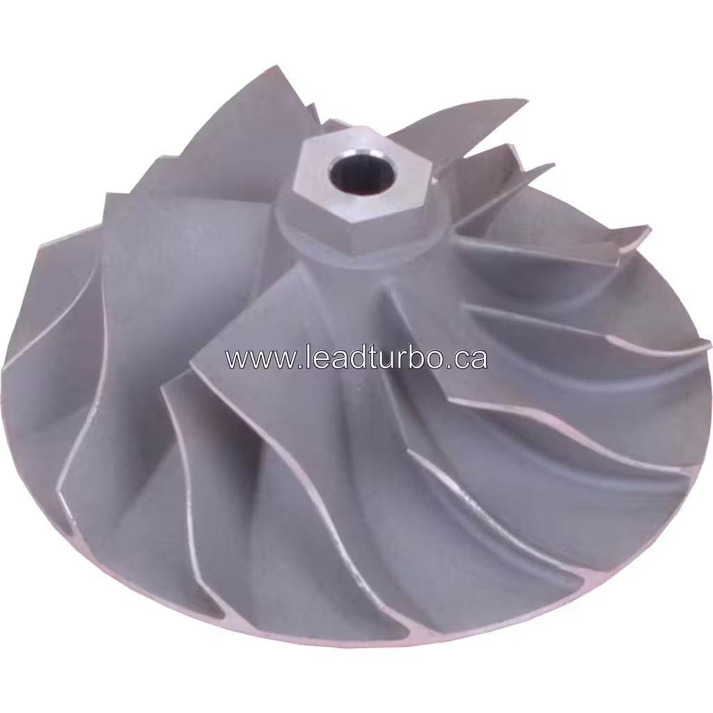 Koło sprężarki turbosprężarki J96 – 700291-0001-R CW 45 degree view