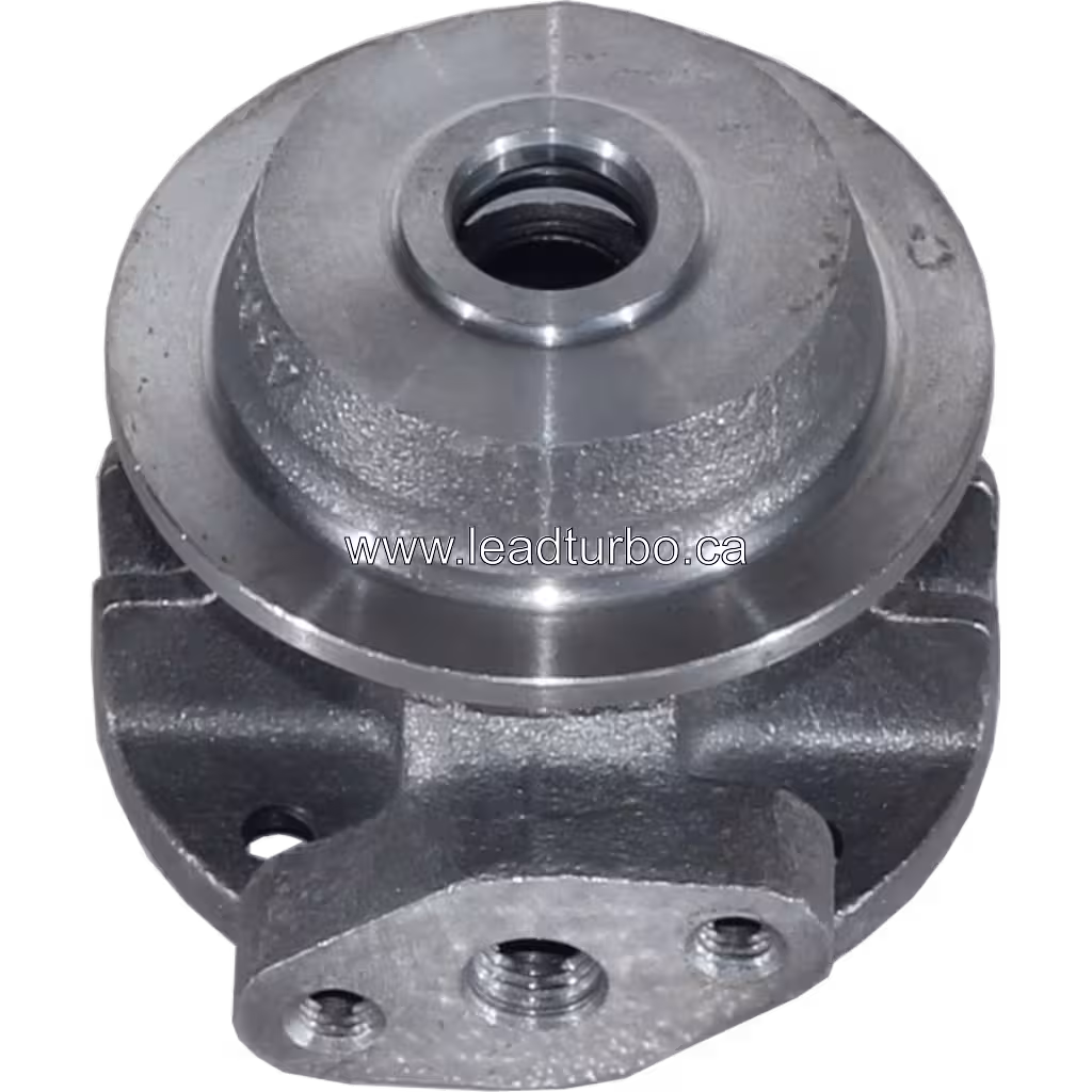 Korpus łożyska turbosprężarki 702415-0004 BH do TBP430 Hino J08C bottom 45 degree view