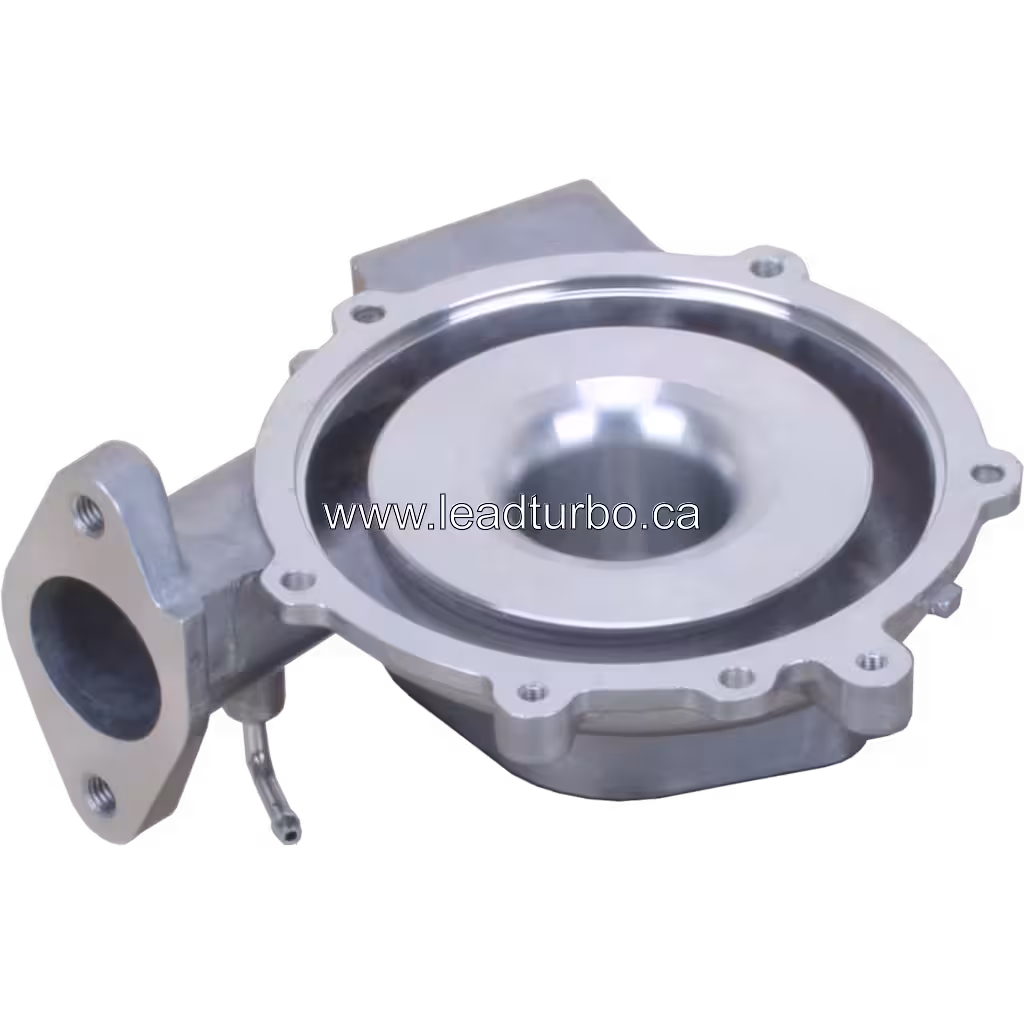Logement de compresseur pour turbo J96 - Réf 14411MB40B CH bottom 45 degree view