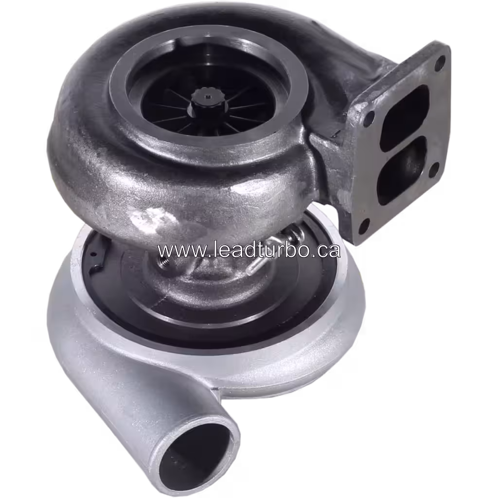 ME158162 TDO8H-22D Turbocharger Replacement for Mitsubishi 6D24 Kato HD1250 bottom 45 degree view