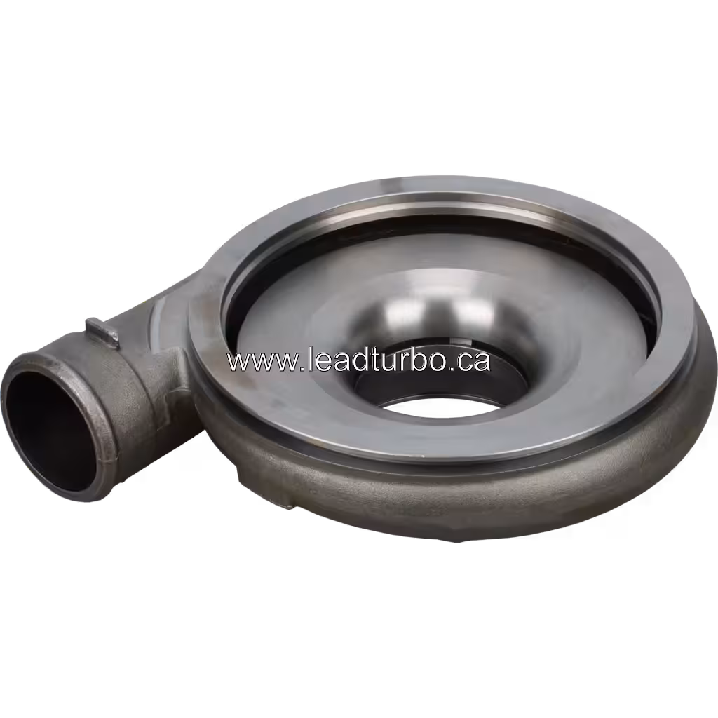 Obudowa Sprężarki Turbosprężarki HX83 nr 3593400 – Zamiennik do Cummins QSK50 bottom 45 degree view