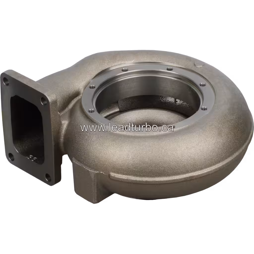 Obudowa turbiny 3522914A HC5A – zamiennik do Cummins KT38 bottom 45 degree view