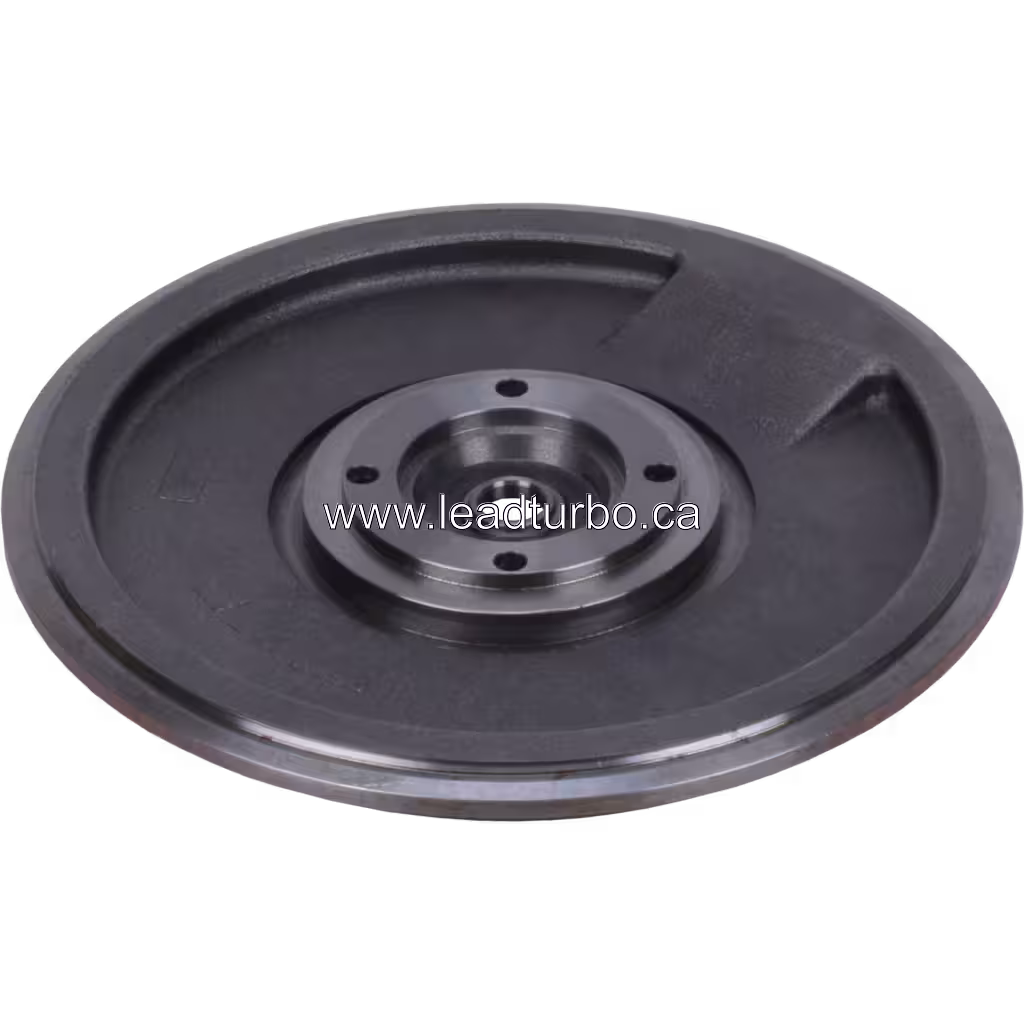Placa Traseira 4030860 BP para Turbo HX82 e Motor Cummins QSK50 bottom 45 degree view