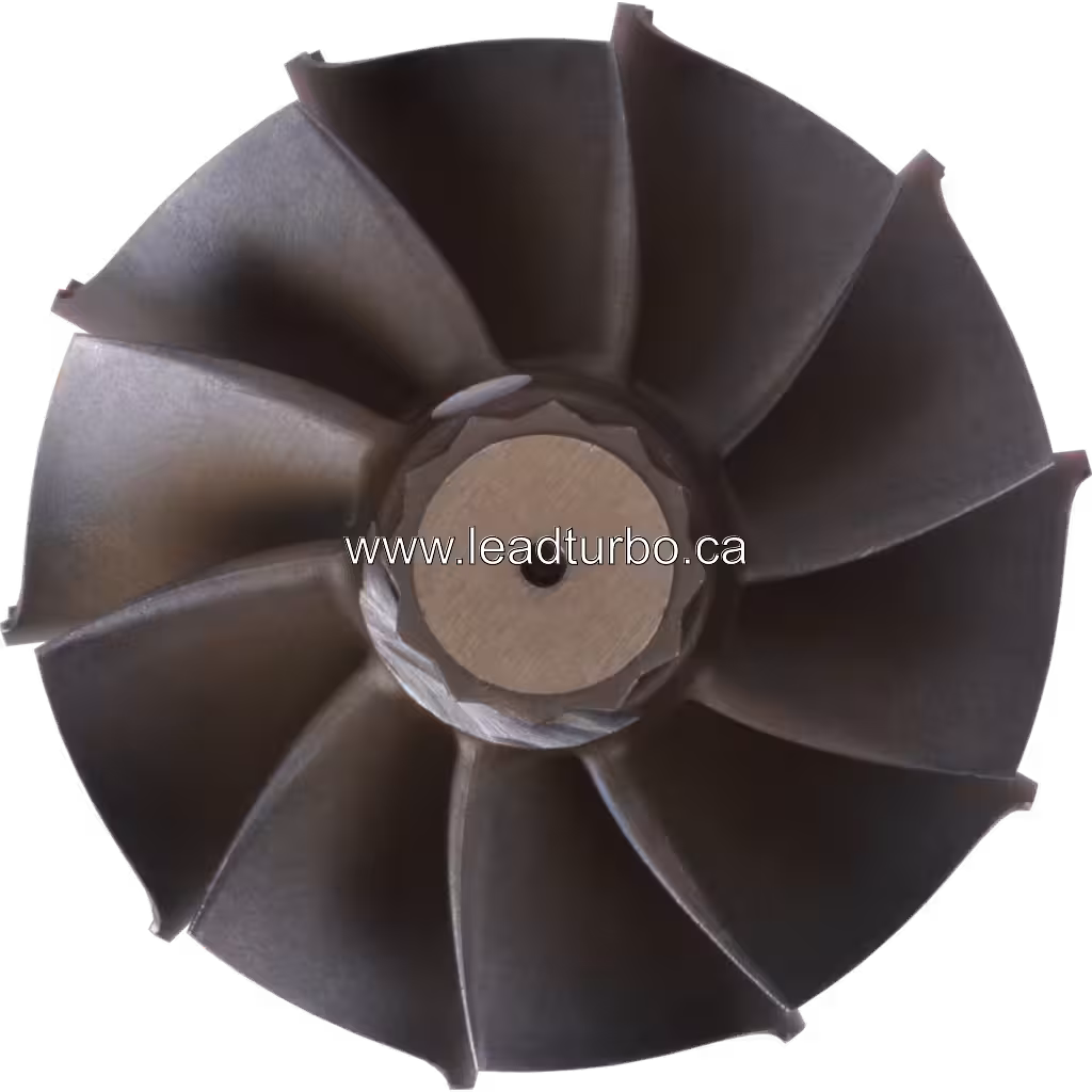 Roda de Turbina 171689 S400S061 para Detroit Diesel S60 front view