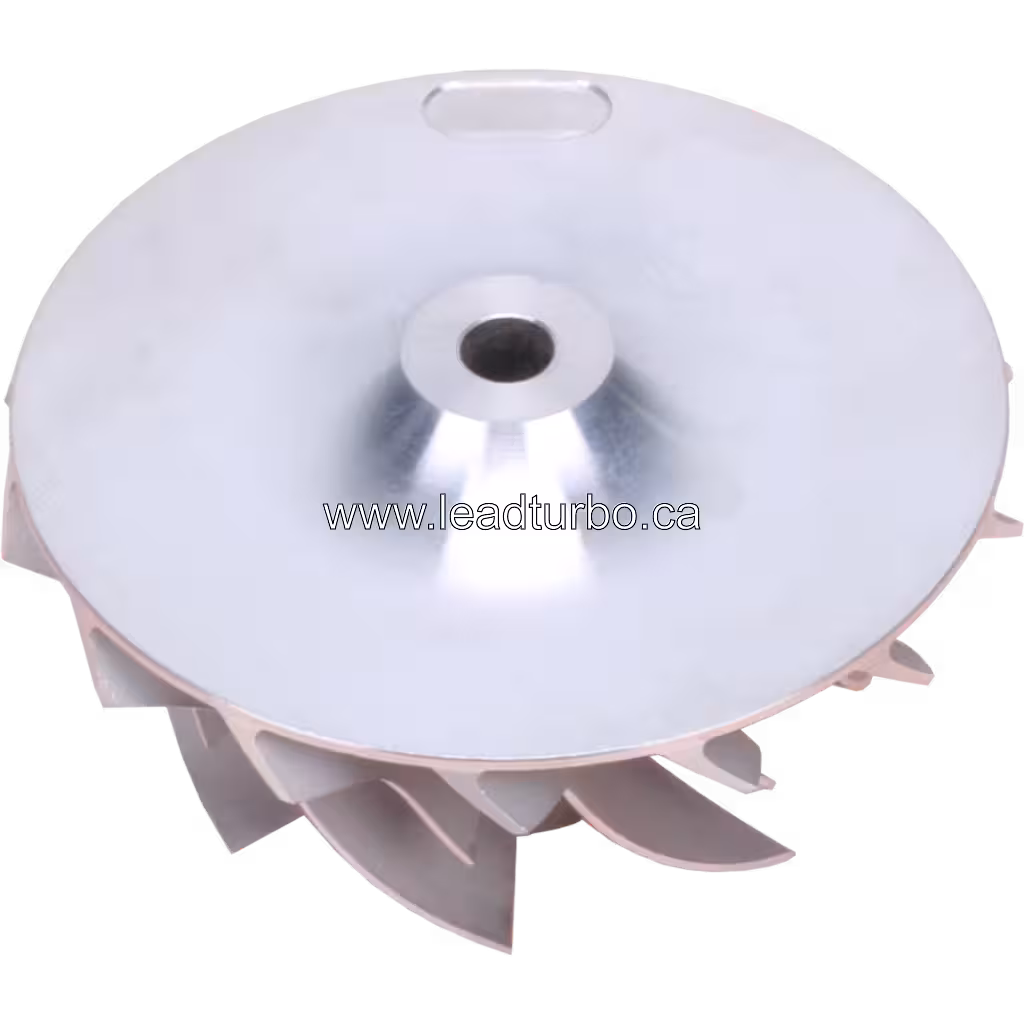 Roue compresseur 10R02660 CW pour Turbo J96 bottom 45 degree view