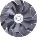 Roue de compresseur TD025M-06T 49173-06500 CW pour Opel Corsa C 1.7 DI thumbnail 2