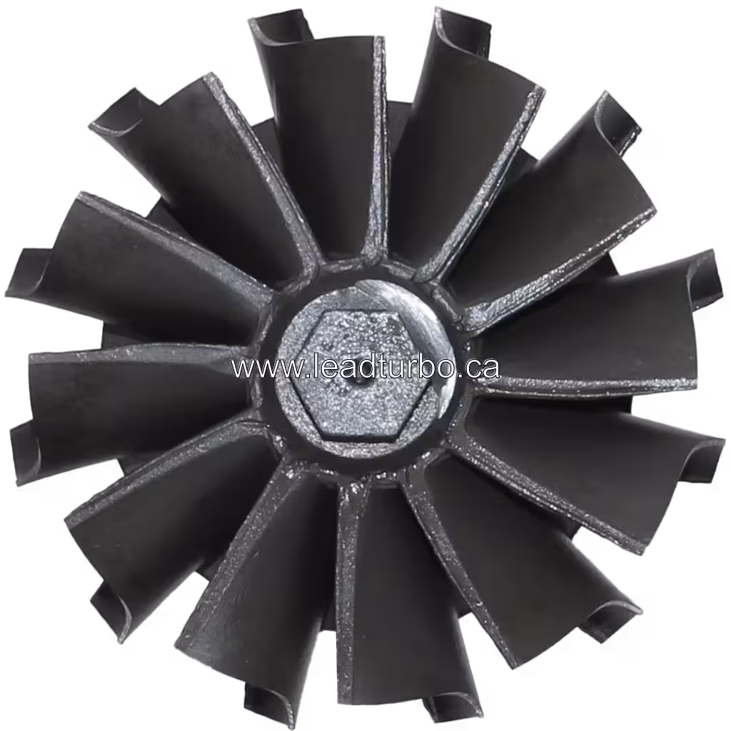 Roue de turbine J96 5327-120-5012 pour turbocompresseur top view