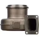 Vista frontal de carcasa de turbina FOR 4089809 TH HX83 para CUMMINS QSKV60