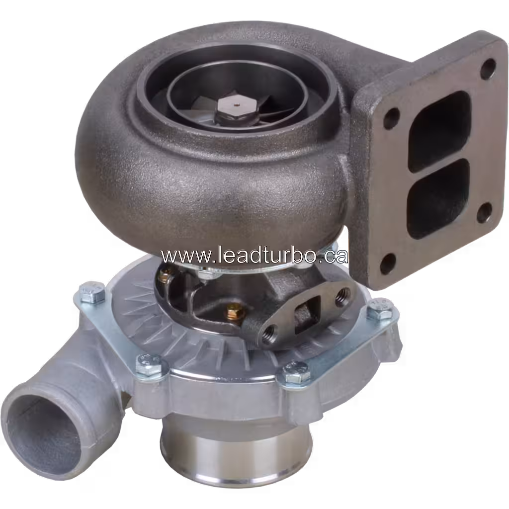 Turbocharger 409570-5016 vista lateral e frontal