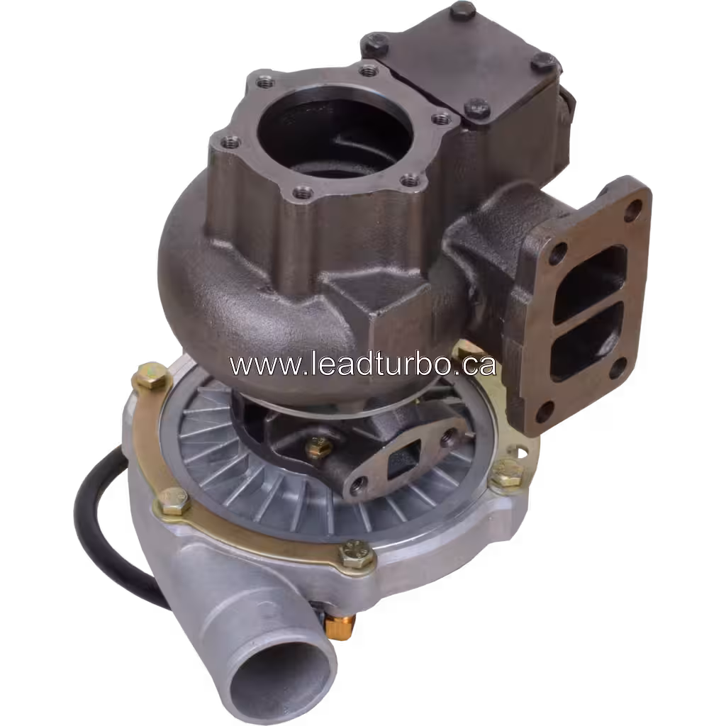 Turbo 452071-0002 TBP412 do silnika Perkins 1006 6T4 bottom 45 degree view