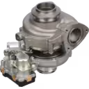 Turbo 49477-01214 TD04- vista frontal e lateral