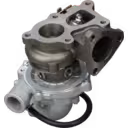 Vista inferior del turbo GT1749S 2820042600 para motor 4D56 TCI