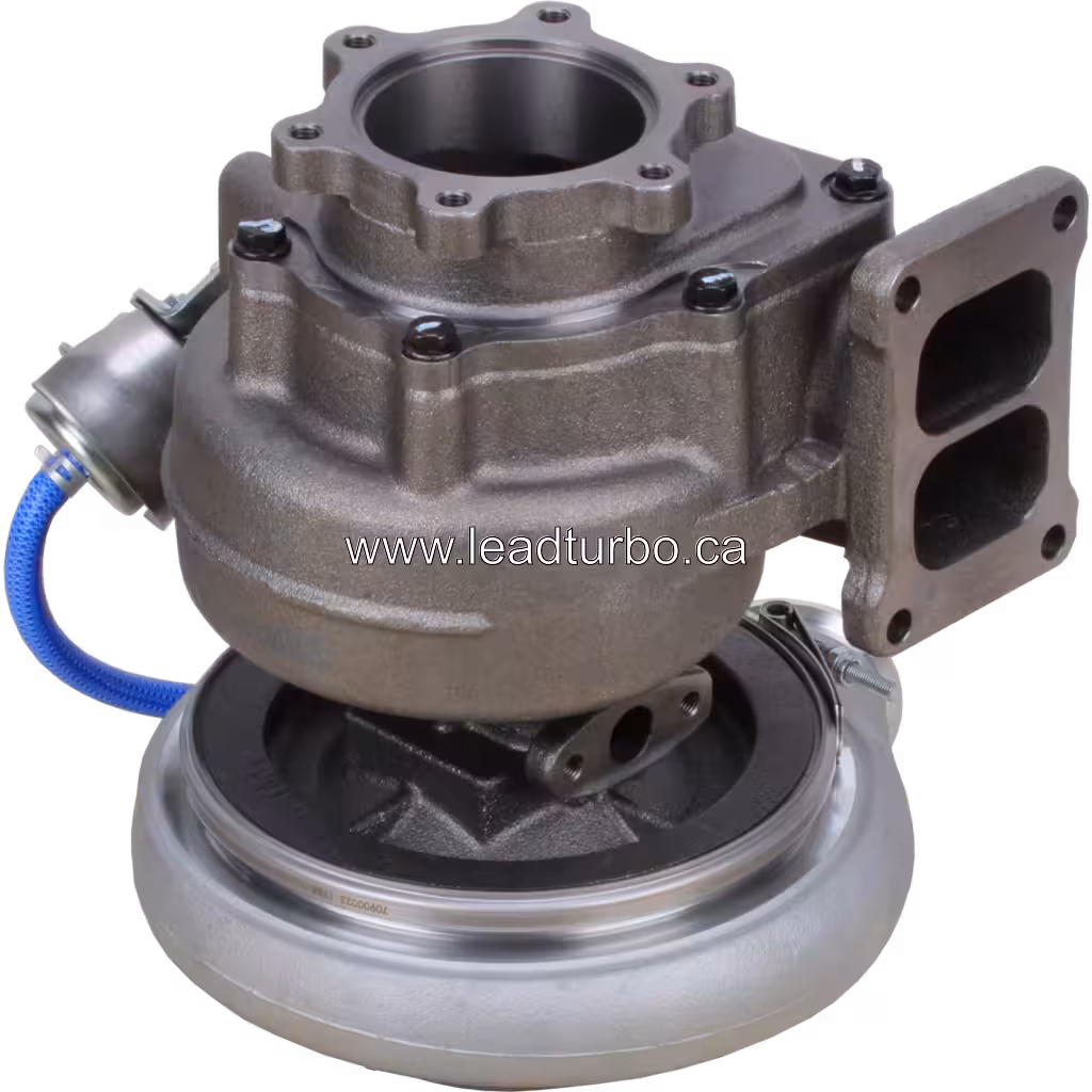 Turbo WF70 70001607 Repuesto para Shanghai Diesel bottom 45 degree view