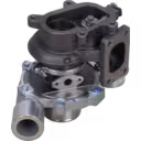 Detalhe do alojamento do compressor turbo Foton 4J28TC-72F4