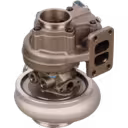 Turbocompresor 4043410 vista inferior con carcasa de turbina refrigerada