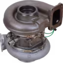 Vista lateral del turbocompresor Iveco Cursor 13