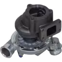 Detalle de la carcasa del turbocompresor Perkins Dieselmax
