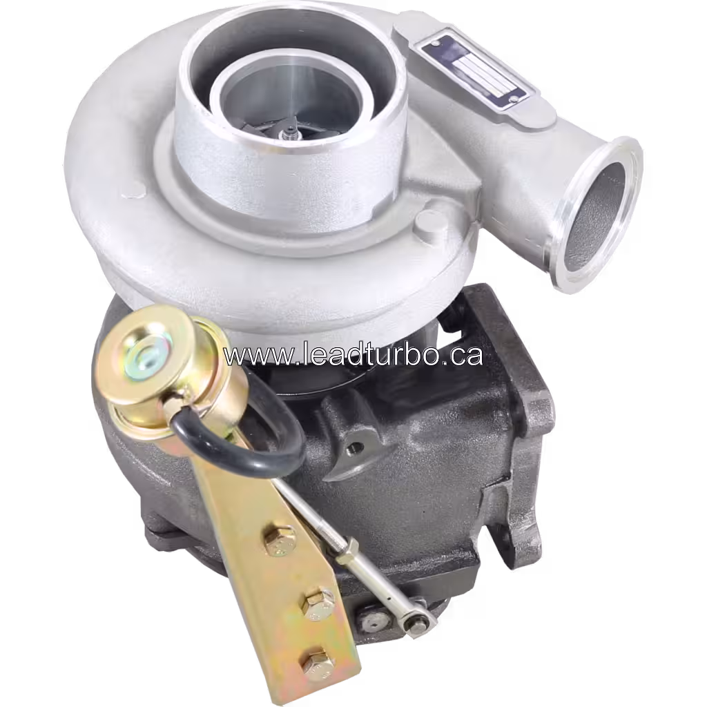 Vista lateral del turbocompresor industrial LeadTurbo