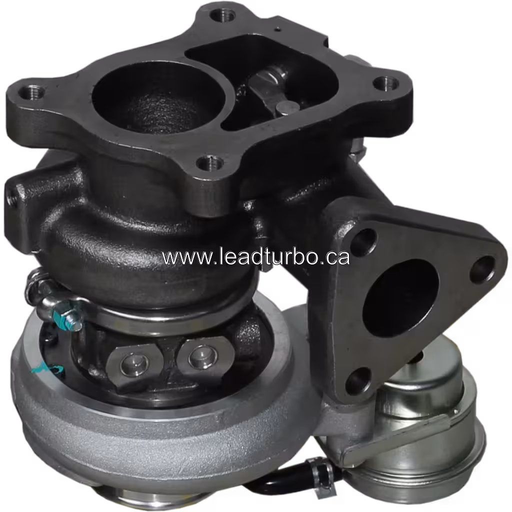 Turbocompresseur 1515A123 TF035 pour Mitsubishi 4M41 bottom 45 degree view