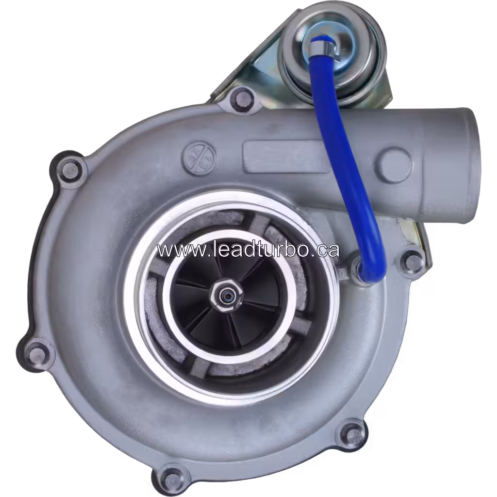 Turbosprężarka 17201E0A40 GT3576 do HINO J08C, widok z przodu