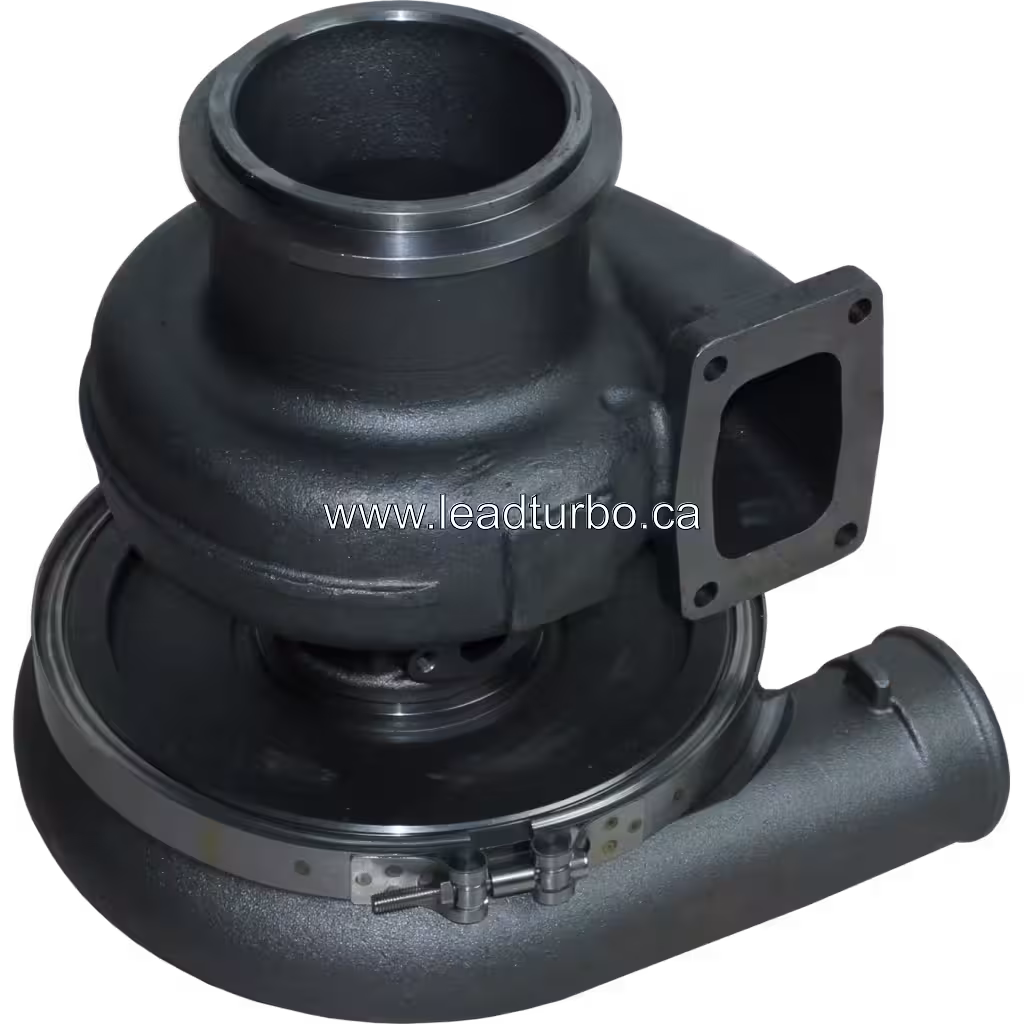 Turbosprężarka 4089809 HX82 do Cummins QSKV60 – zamiennik bottom 45 degree view