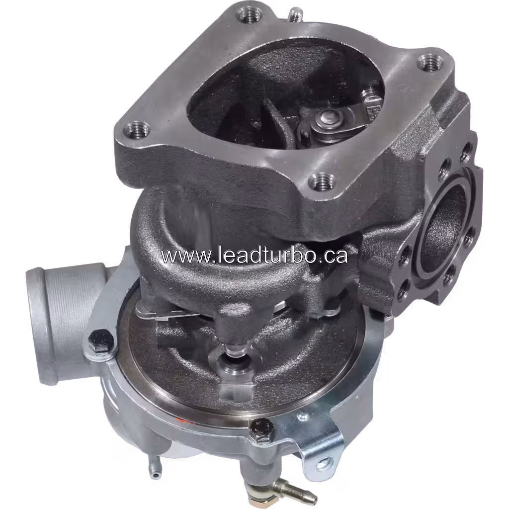 Turbosprężarka 53039880016 K03-1870EXA 4 82 – zamiennik do Audi A6/A4 bottom 45 degree view