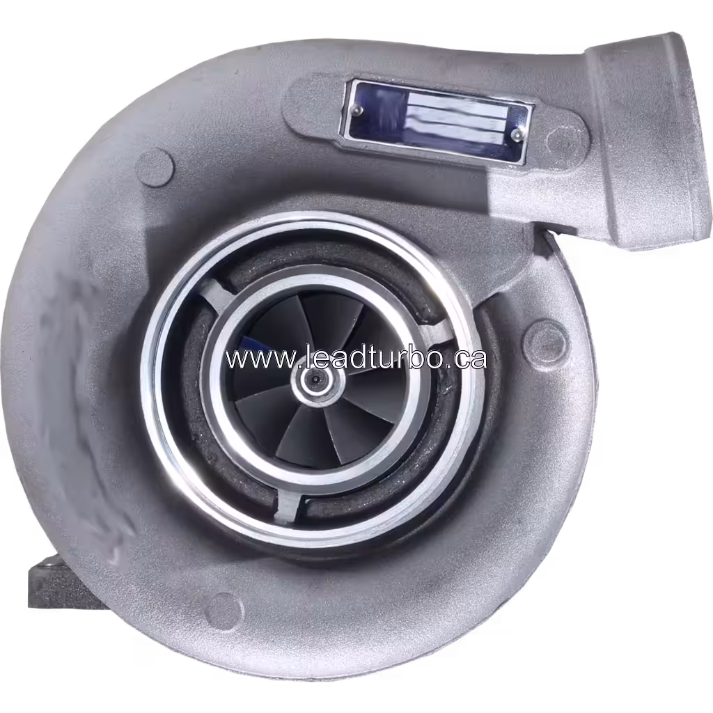 Turbosprężarka 6735-81-8400 HX35 zamiennik do Komatsu PC200-6 i Cummins 6BT top view
