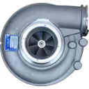 Turbosprężarka zamiennik do MAN D2866LF31 widok z przodu