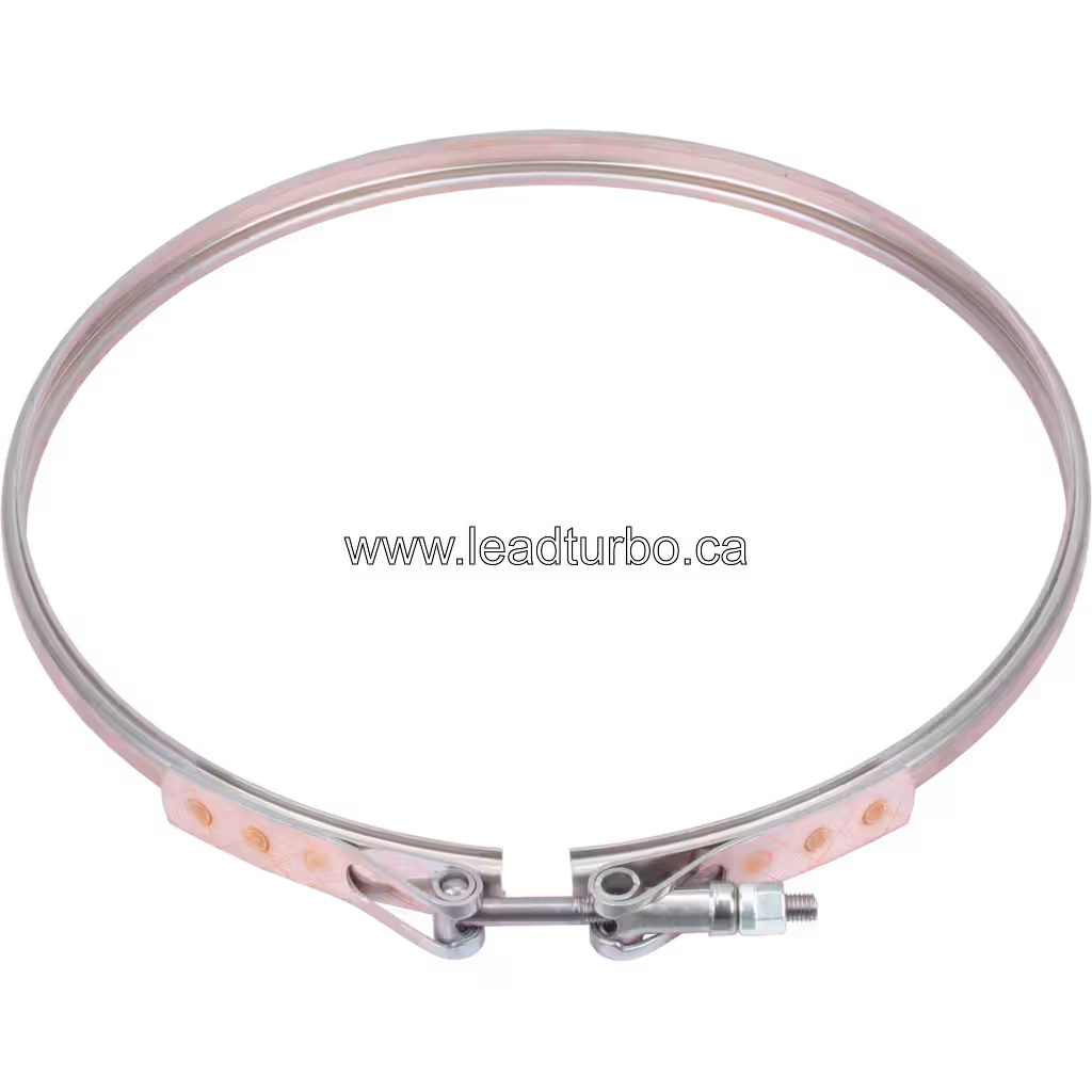 V-band Turbo 140153 S4DS pour CAT 3406C - Remplacement Aftermarket 45 degree view