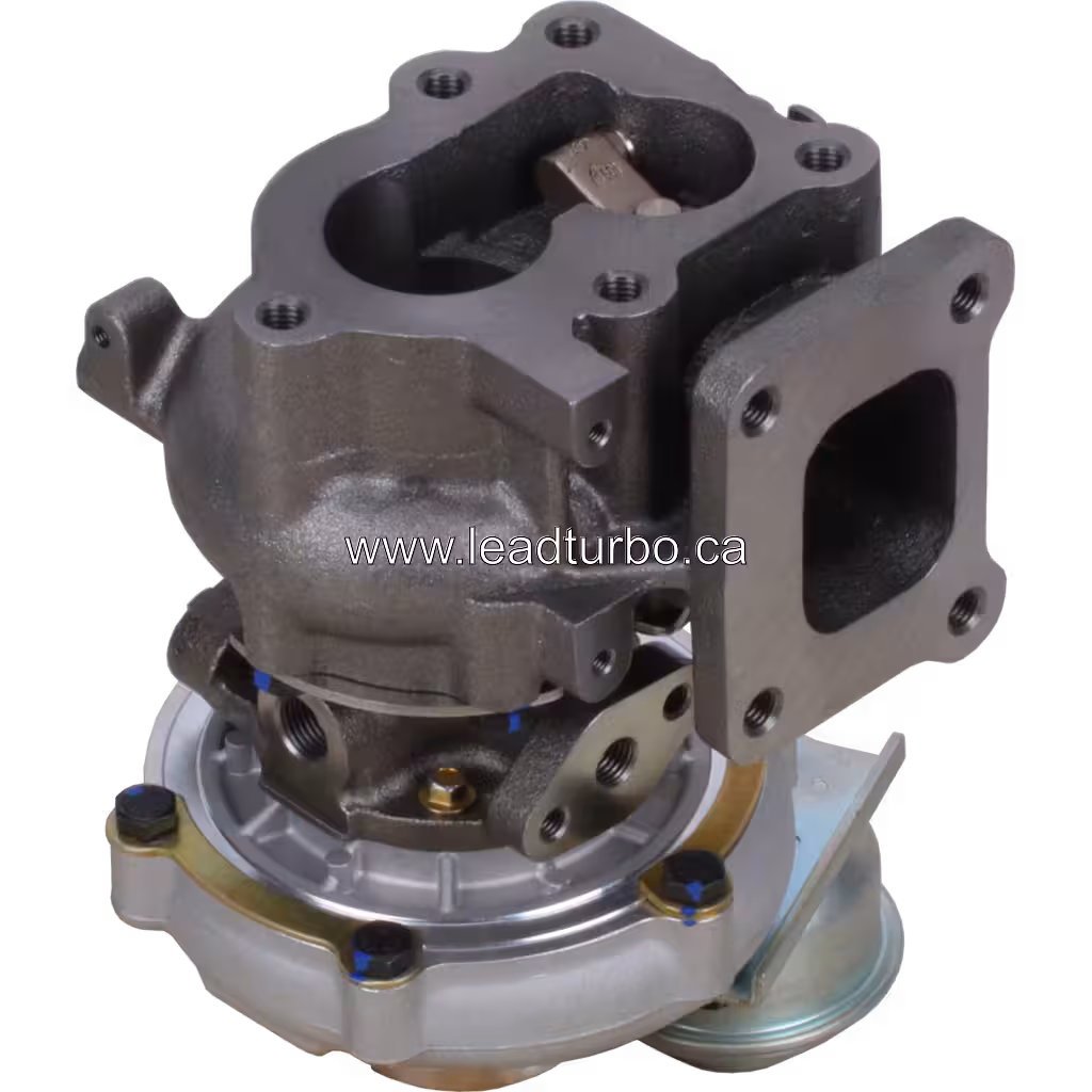 Турбокомпресор 047-080 HT15-01D для Mazda Titan SLTP bottom 45 degree view