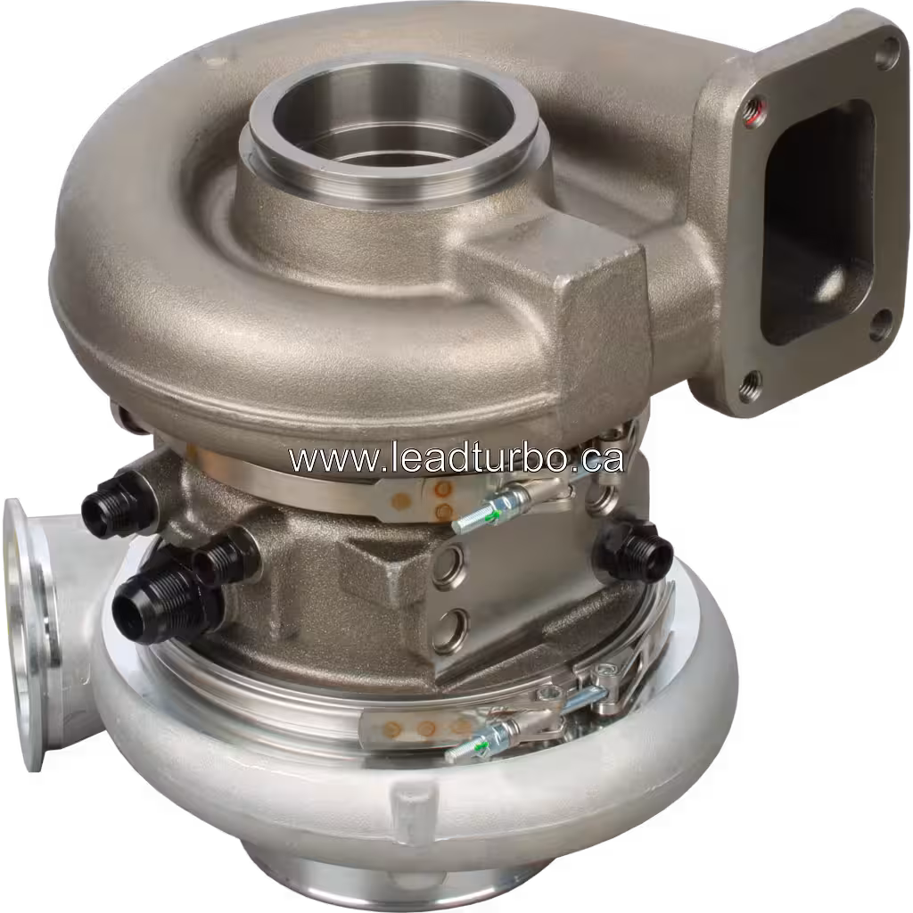 Турбокомпресор 05042692290 HE551V для IVECO Cursor 13 bottom 45 degree view