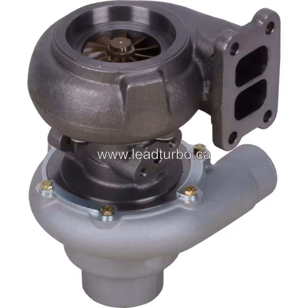 Турбокомпресор 0R6599 S2ES083 для CAT 3116T (заміна) bottom 45 degree view