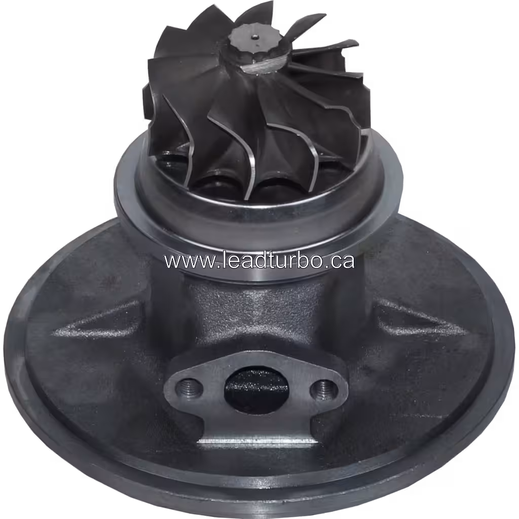 Turbo core for Isuzu 6WG1T bottom 45-degree view