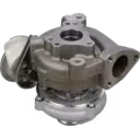 Vista da turbina do turbocharger GT1749V com flanges de montagem