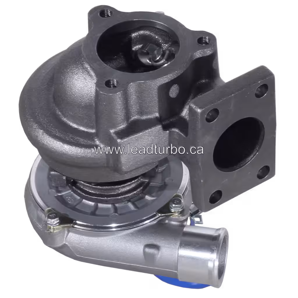 2674A423 GT2049S Turbocharger Replacement for Perkins 1103A 75HP bottom 45 degree view