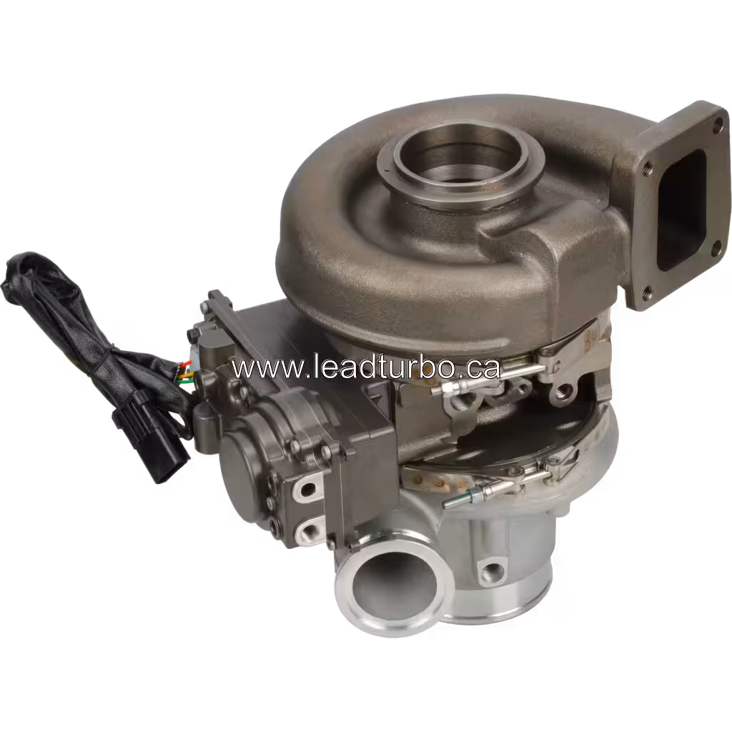Турбокомпресор 2838790-24 HE400VG HE431VE для Cummins ISM bottom 45 degree view