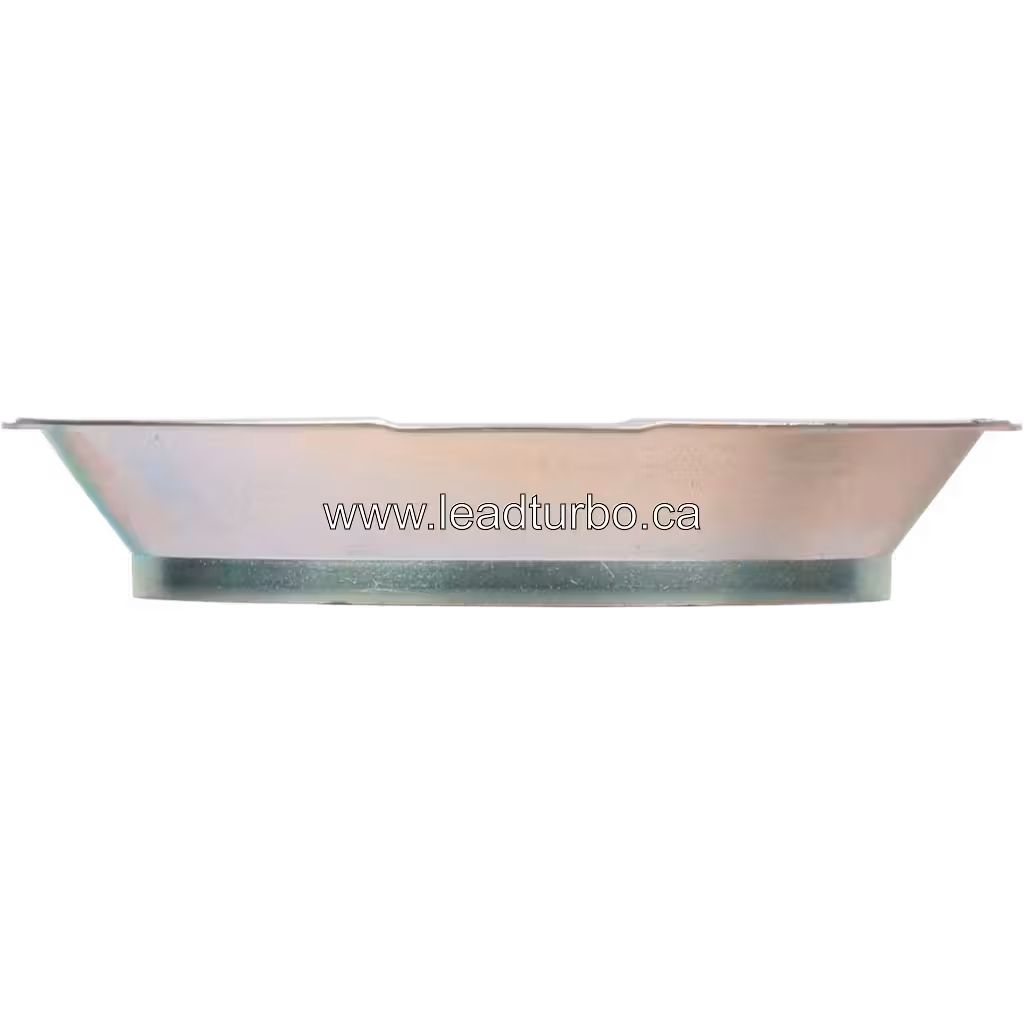 Inlet Baffle 3537916 für HX82 Turbolader, metallischer Ring mit ausgeprägtem Rand