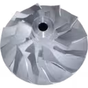 49178-09710 CW Compressor Wheel Replacement for TD05-10A Turbocharger