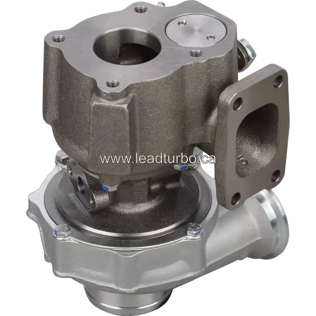 Турбокомпресор 53049880087 K04-2072DCBHA 5 82 для Volvo TCD2012L4-2V bottom 45 degree view