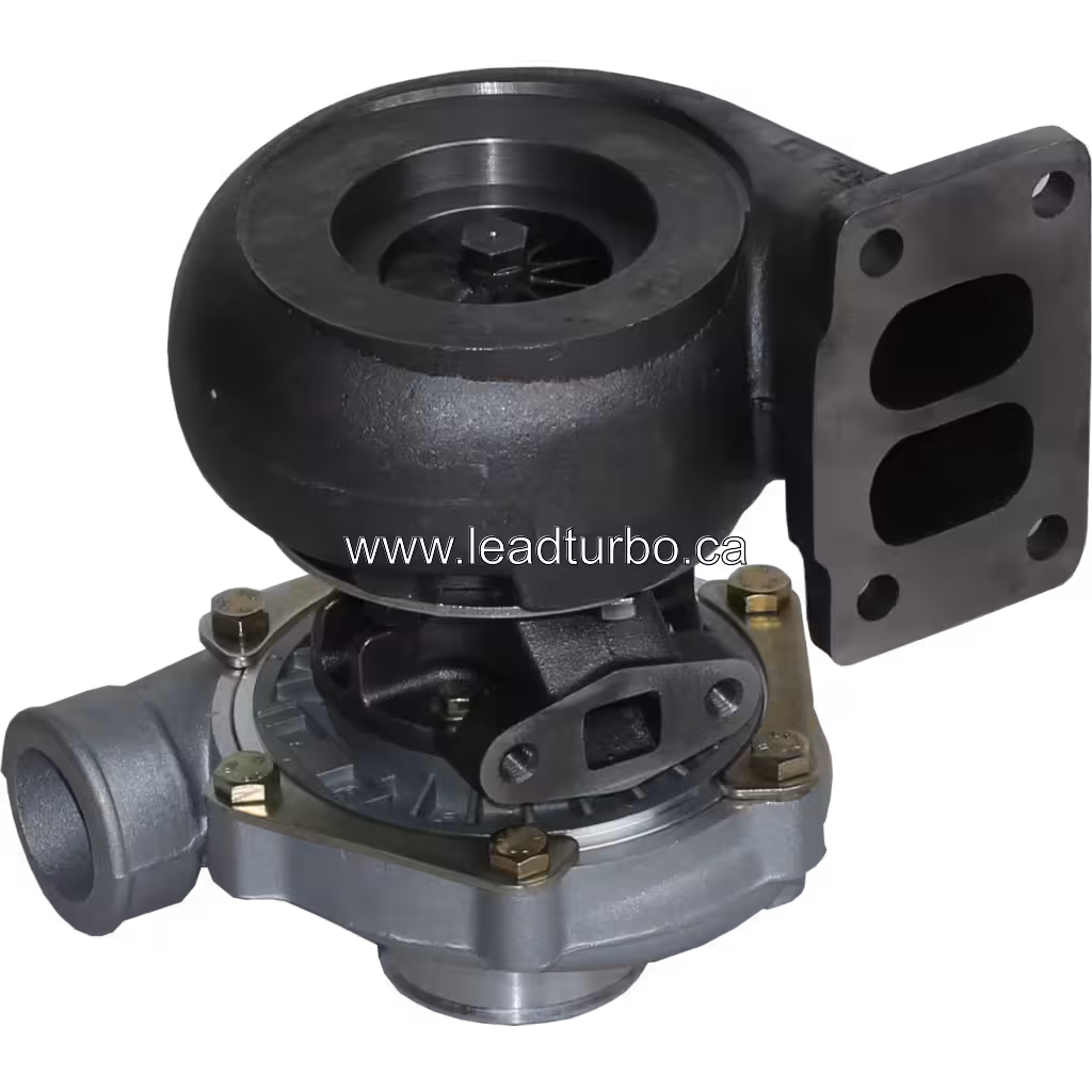 Турбокомпресор 6207-81-8240 (TA3103) для Komatsu S4D95L bottom 45 degree view