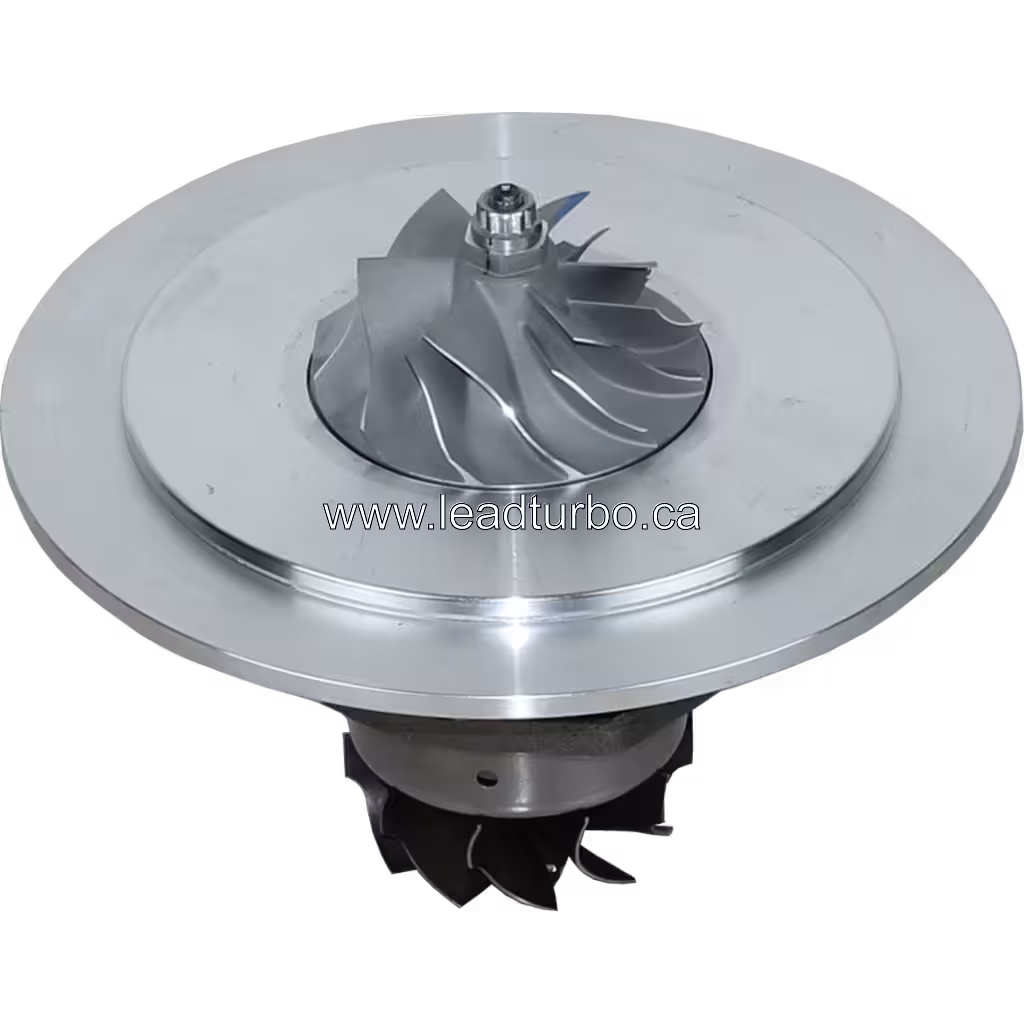 702172-0012 GT3576DL Turbocharger Core for Nissan FE6TB 45 degree view