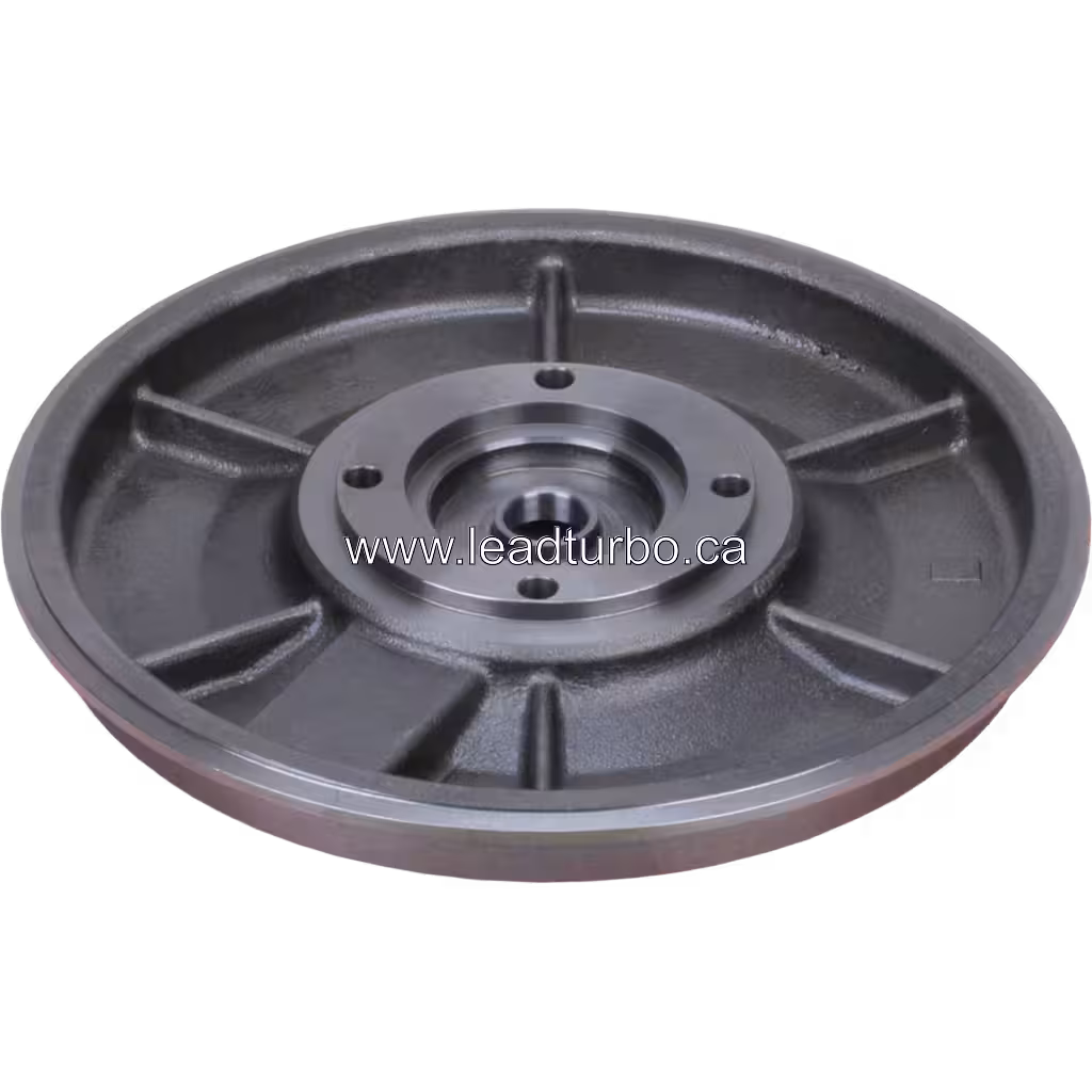 Back Plate 2841902 HX80: заміна для Cummins KTA50 bottom 45 degree view