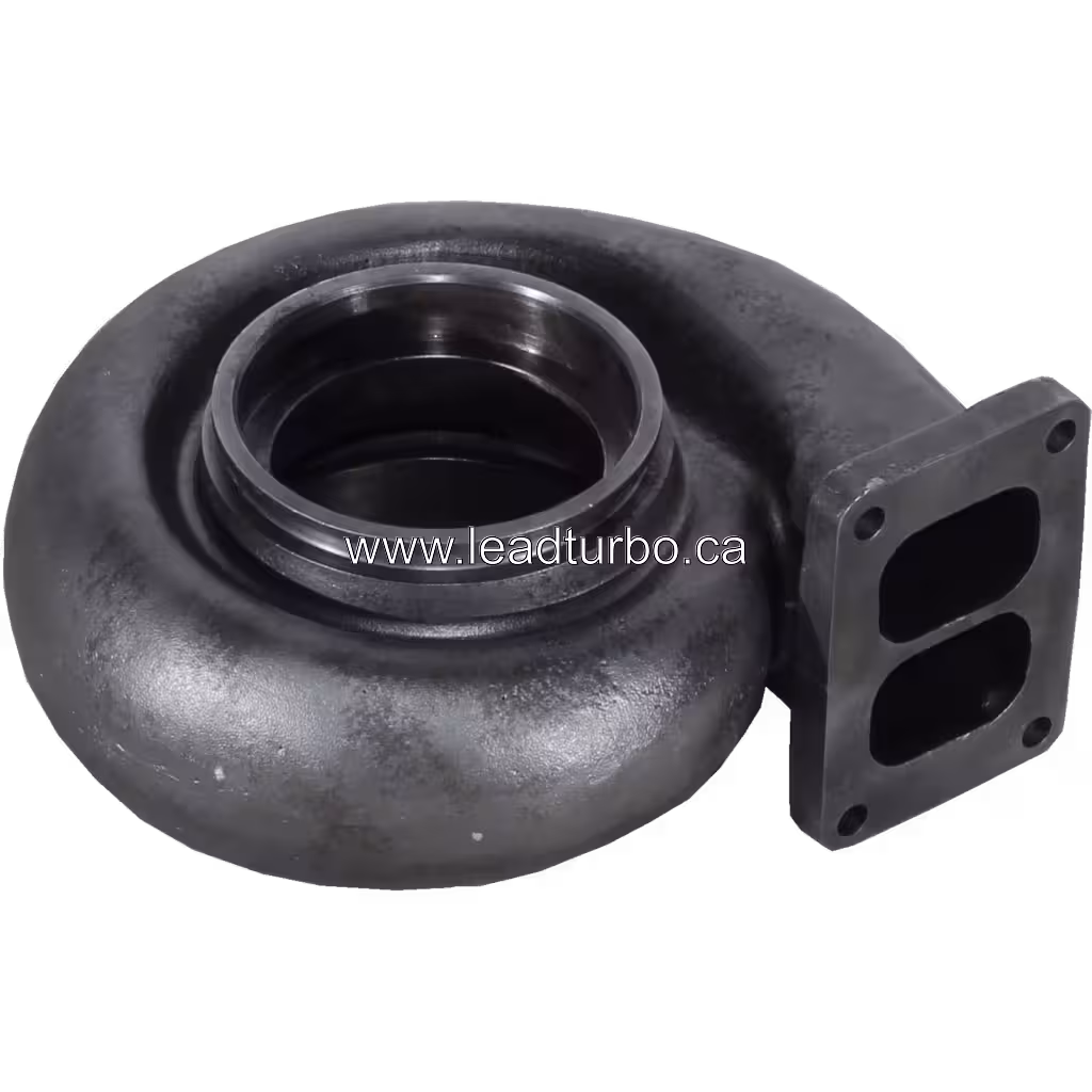 Carcaça de turbina 3534201 com flange de escape retangular de dupla porta