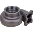 Detalhe da carcaça de turbina de reposição